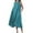 Blue, variant on Tbopshirt Wedding Guest Dresses for Women Summer Casual Round Neck Solid Sleeveless Dresses