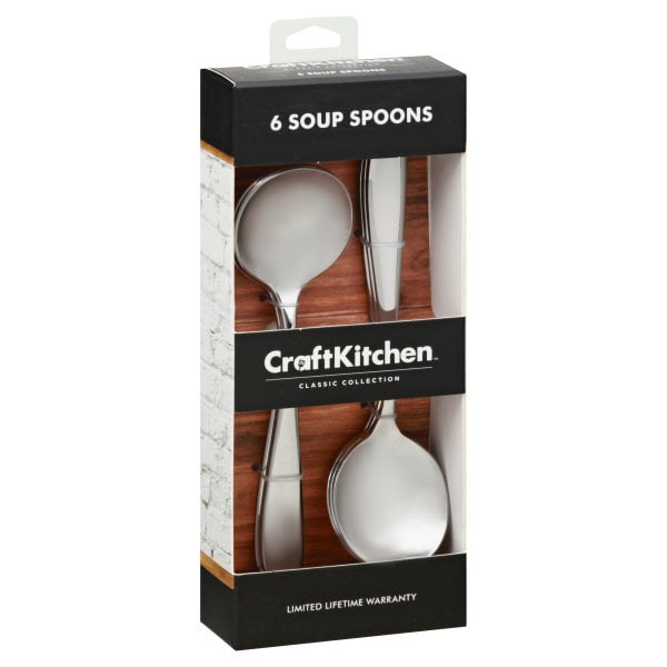 Craft Kitchen CLASSIC S/6 SOUP SPOONS