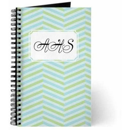 Cafepress Personalized Zigzags Greenblue