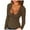Brown, variant on Summer Tops for Women Fashion Women Solid Color Square Collar Long Sleeve Casual Blouse T-shirt Tops Long Sleeve T Womens Thermal Spandex Scrub Shirts Oversized Fall Shirts Ladies Blouses Grey 2XL