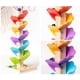thumbnail image 5 of Pista De Bolas De Madera Pista De Carrera Colores Torre De Bloques De Construcción Torre Rompecabezas Montaje De Juguete Bola Educativa Inclinada Vogacara FN002789-00, 5 of 6
