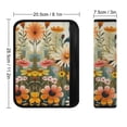 thumbnail image 6 of WYYP Flowers Soft Comfort Car Seat Belt Pads Cover Protect Neck and Shoulder 2Pcs, 6 of 6
