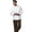 White, variant on Threads 0427-0108 Classic Knot With Mesh Chef Coat in Black - 4XLarge