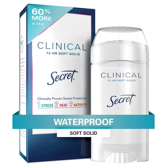 Desodorante antitranspirante Secret Clinical Strength para mujer, 75 ml