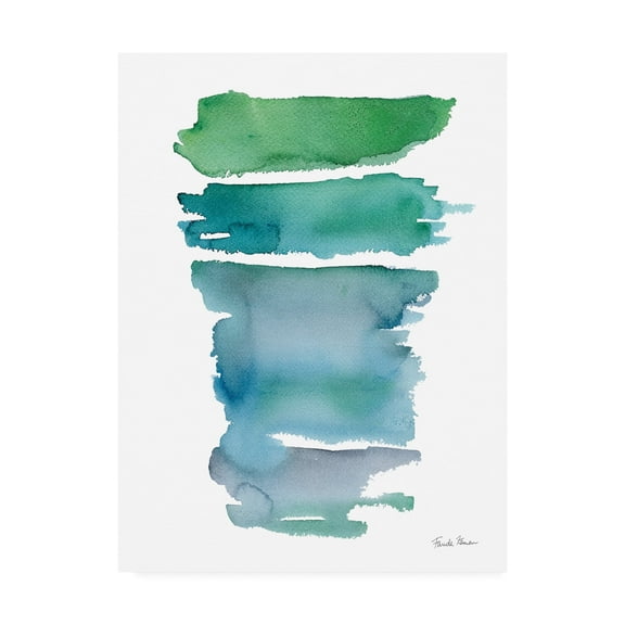 Trademark Fine Art 'Sideways I' Canvas Art by Farida Zaman