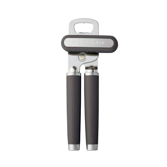 Abridor de latas y abrebotellas KitchenAid Classic Charcoal