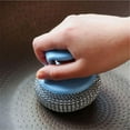 thumbnail image 3 of pinyuzog Stainless Steel Sponges, Scrubbing Scouring Pad, Steel Wool Scrubber for Kitchens, Bathroom and More, 3 of 7