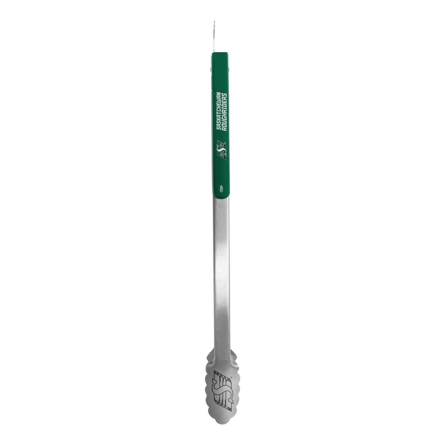 OFFICIALLY LICENSED CFL KITCHEN TONGS SASKATCHEWAN ROUGHRIDERS