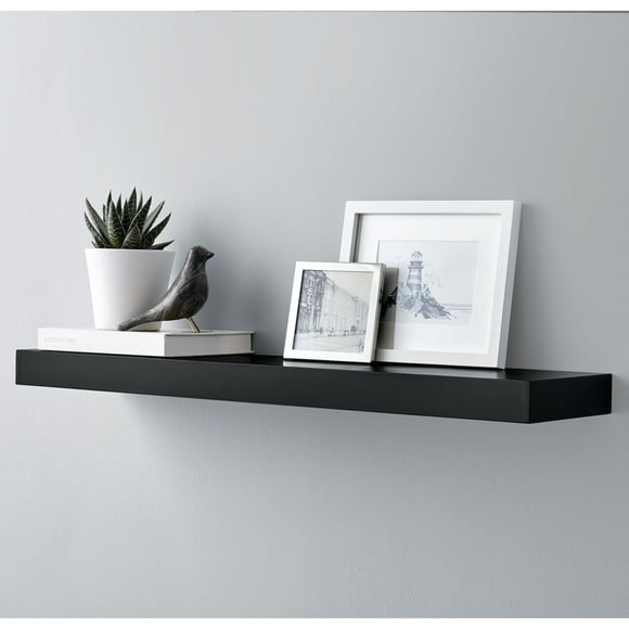 Hometrends 35 inch Floating Shelf Black