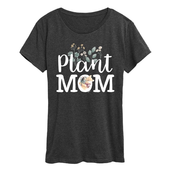 Winnie the Pooh - Plant Mom - Women's Short Sleeve Graphic T-Shirt