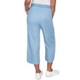 thumbnail image 2 of Alfred Dunner Womens Wide Leg Patch Pocket Ankle Pant, 2 of 4