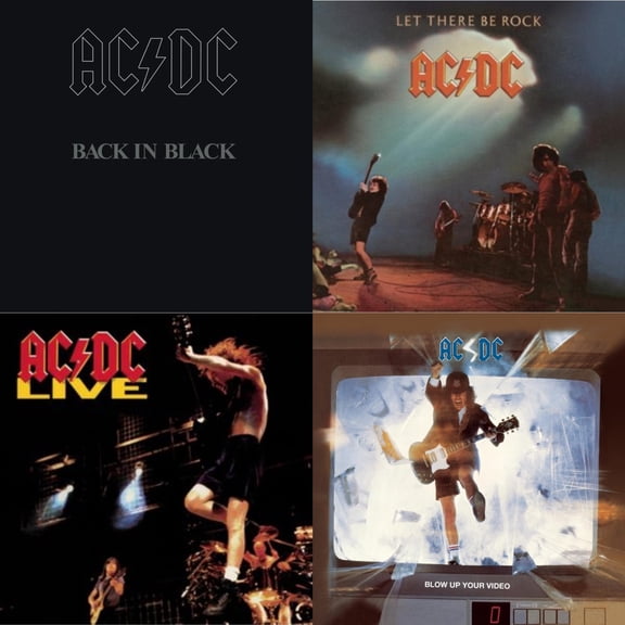 Let There Be Rock & Back In Black & Live & Blow Up Your Video [CD Bundle]