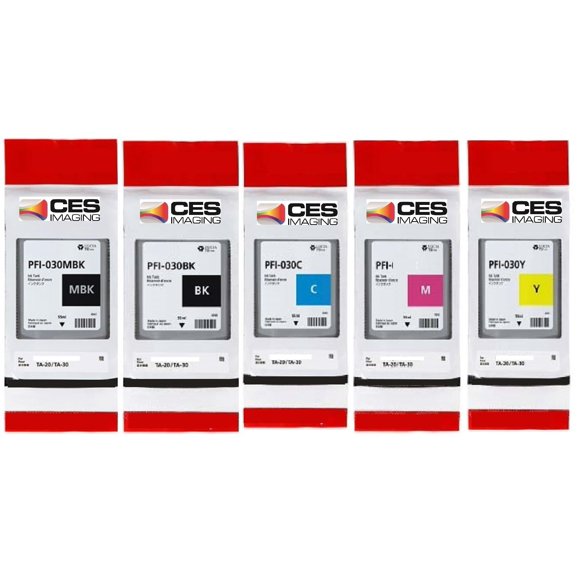 Juego de tanques de tinta CES Imaging para Canon TM-240 y TM-340, 55 ml