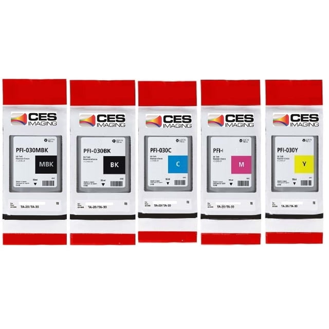 Juego de tanques de tinta CES Imaging para Canon TM-240 y TM-340, 55 ml