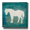 thumbnail image 1 of Epic Graffiti 'Farm Horse' by Lightbox Journal, Canvas Wall Art, 37"x37", 1 of 8