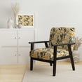 thumbnail image 2 of Designart "Soft Colors Botanicals Pattern" Upholstered Modern & Contemporary Accent Chair and Abstract Arm Chair - Multiple Color & Pattern, 2 of 7