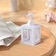 thumbnail image 5 of Dispensador de Jabón de Plástico Rellenable de 500 Ml, Envase Vacío para Loción y Líquidos, Ideal para Baño, Cocina, Champú, Gel de Ducha y Jabón de Manos, Color Blanco., 5 of 6