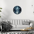 thumbnail image 7 of Moon Forest Wall Clock Battery Operated 14 Inch Silent Non-Ticking Wall Clocks Modern Decorative Round Clock for Kitchen Bedroom Living Room Office, 7 of 7