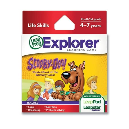 LeapFrog Scooby-Doo! Pirate Ghost of the Barbary Coast Learning Game (works with LeapPad Tablets, LeapsterGS and Leapster (Best Leapster Explorer Games)