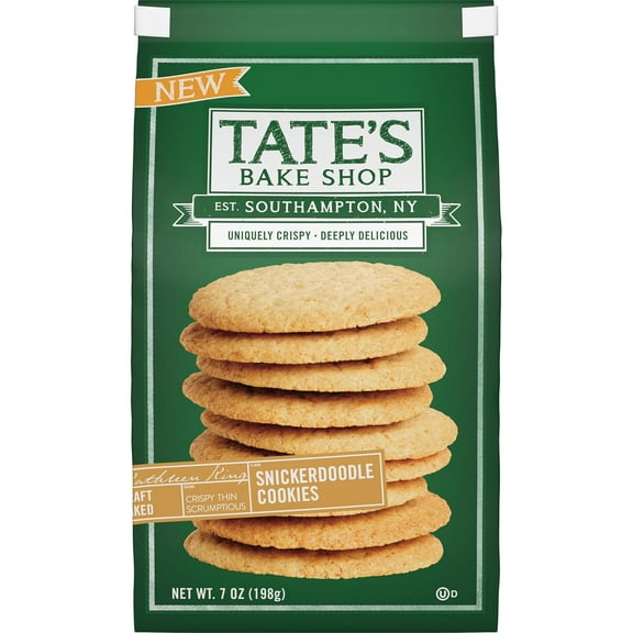 Tate's Bake Shop Snickerdoodle Cookies, 7 oz