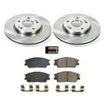 thumbnail image 2 of PowerStop Front Stock Replacement Brake Pad and Rotor Kit Fits: HYUNDAI KIA Select Models KOE8663, 2 of 7