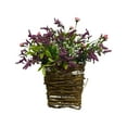 thumbnail image 1 of Spring Hydrangea Basket Garland Simulation Rattan Basket Door Basket Door Hanging Decorative Garland, 1 of 8