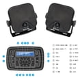 thumbnail image 2 of Sistema Bluetooth de radio y altavoces marinos Herdio +Waterproo, 2 of 7