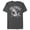 Charcoal, variant on Men's Lost Gods Jaw Humbug  Graphic Tee Charcoal Large