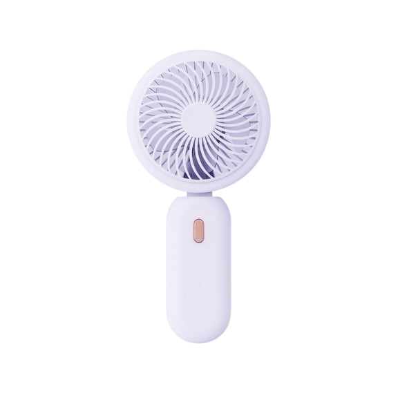 Portable Fan - Rechargeable Handheld Fan, 3 Speeds Personal Small Hand Gifts for Travel Essentials, Lash, Makeup Women USB, Cute Design(Yellow)