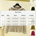 thumbnail image 3 of Ashirexll Winter Pajamas for Women, Fleece Pajamas Women, Fashion Winter Velvet Solid Color Round Neck Long Sleeve Warm Shirt Loungewear, 3 of 3