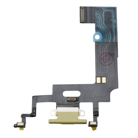 Apple iPhone XR Charging Port Flex Replacement - Yellow (Aftermarket Quality)