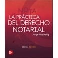 thumbnail image 1 of LA PRACTICA DEL DERECHO NOTARIAL McGraw Hill JORGE RIOS, 1 of 1