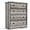 Grey, variant on AINUO Modern 4 Drawer Dresser, Freestanding Tall Chest of Drawers with Easy Pull Handle & Textured Borders, Closet Storage Organizer for Clothes, Ideal for Bedroom, Living Room, Hallway