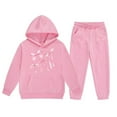 thumbnail image 5 of CHENge Girls&Boys Sweat Suit Set - 2 Piece Soft Fleece Pullover Hoodies and Athletic Cargo Jogger Sweatpants for Boys (5-18), 5 of 5