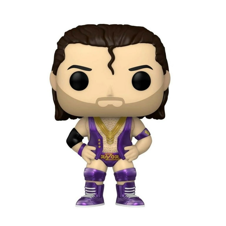 frimærke Gør livet Sidelæns Funko POP! WWE Razor Ramon [Purple Metallic] GameStop Exclusive -  Walmart.com