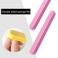 thumbnail image 3 of Nail File High Durability Wear Resistant Reusable Washable Bright Color Remove Nail Glue Sponge Nail File Fingernail Toenail Poli, 3 of 10
