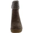 thumbnail image 5 of Lauren Ralph Lauren Womens Steph  Suede Pull On Booties, 5 of 5