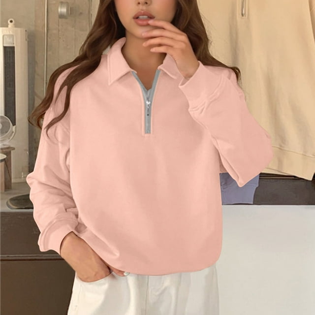 Veste Chandail à Capuche Décontractée pour Femmes avec Poches et Manches Longues