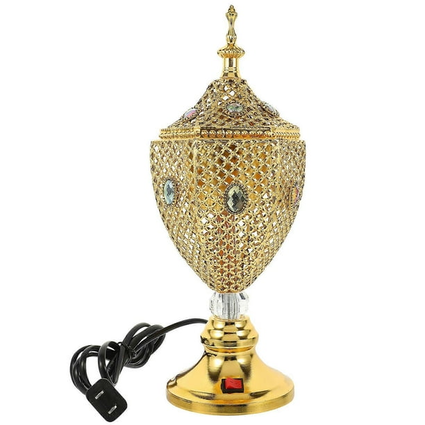 Electric Arabian Incense Burner Desktop Plug in Censer Burner Decoration US Plug