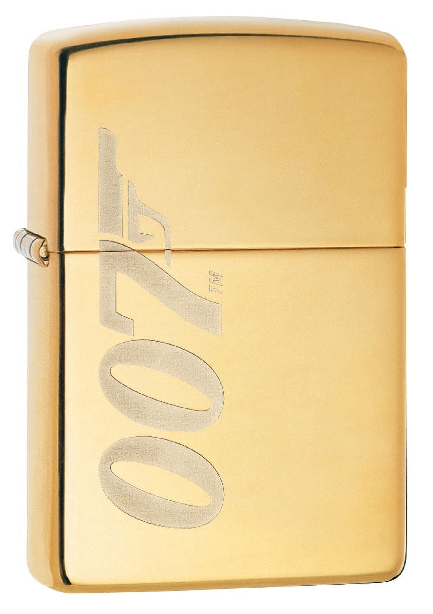 Zippo Lighter -for James Bond 007 Goldfinger Glitter High Polish 