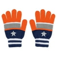 thumbnail image 2 of Women's WEAR by Erin Andrews Houston Astros Stripe Glove & Scarf Set, 2 of 3