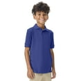 thumbnail image 5 of Classroom School Uniforms Adult Short Sleeve Interlock Polo CR891, 5 of 7