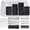 black, variant on 250 count Bobby Pins Set, Black Bobby Pins, Hair Pins, U Pins for Buns, Hair Pin Kit with Clear Hair Bands & Storage Box for Women Hair Styling