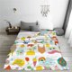 thumbnail image 5 of Fotbe Summer Animal Manta de Franela Acolchonada con Estampado, Súper Suave y Esponjosa, Extra Grande para Sofá, Cama, Uso Todo el Año-40"x30", 5 of 7