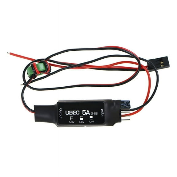 UBEC 5A V2 Air High Voltage Regulator Module 2-8S 5V 6V 7.4V 5A Adjustable BEC for Crawler