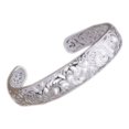 thumbnail image 2 of Guardurnaity Brazalete femenino, con apertura chapada en plata, joyería hueca, regalos para novia, pulseras, trabajos diarios informales de boda Ropa, zapatos y accesorios Miscelánea, 2 of 6