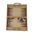 thumbnail image 1 of Juego De Mesa De Viaje De Backgammon De Madera Portátil Plegable Con Piezas De Juego, 1 of 7