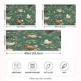 thumbnail image 2 of Satin Pillowcase Envelope Closure Pillow Cover Wrinkle-Resistant & Vibrant Print Chickens and Flowers Pattern, 2 of 7