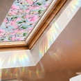 thumbnail image 4 of Matoen Dazzling Glass Stickers PVC Double-sided Colorful Plants And Flowers Removable Window Stickers, 4 of 8