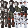 thumbnail image 2 of Joe Flacco Nick Chubb Myles Garrett Football jersey Denzel Ward Deshaun Watson Amari Cooper jerseys, 2 of 7